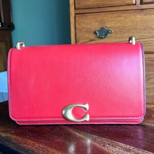 Coach Bandit Shoulder Bag Red